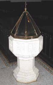 baptismal font