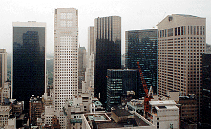 Plaza District skyline from south